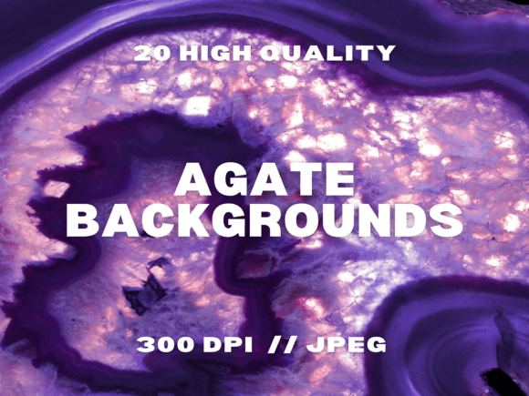 20 Agate Backgrounds