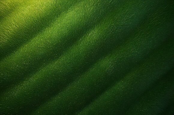 A Close Up of a Green Leaf
