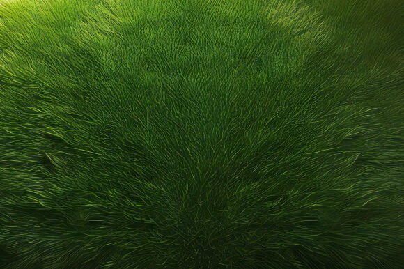 A Green Grass with Many Small Lines: A Versatile Design Asset