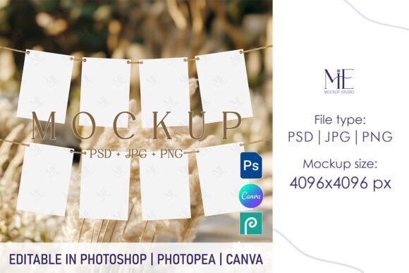 Banner Mockup, Flag Seating Chart Mockup: Elevate Your Design Workflow