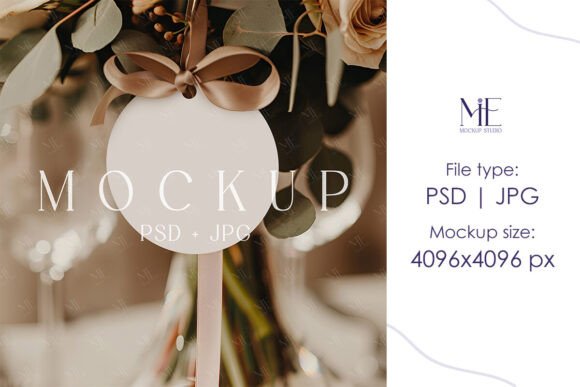Wedding Gift Tag Mockup, Floral Tag PSD: A Practical Guide for Creative Professionals
